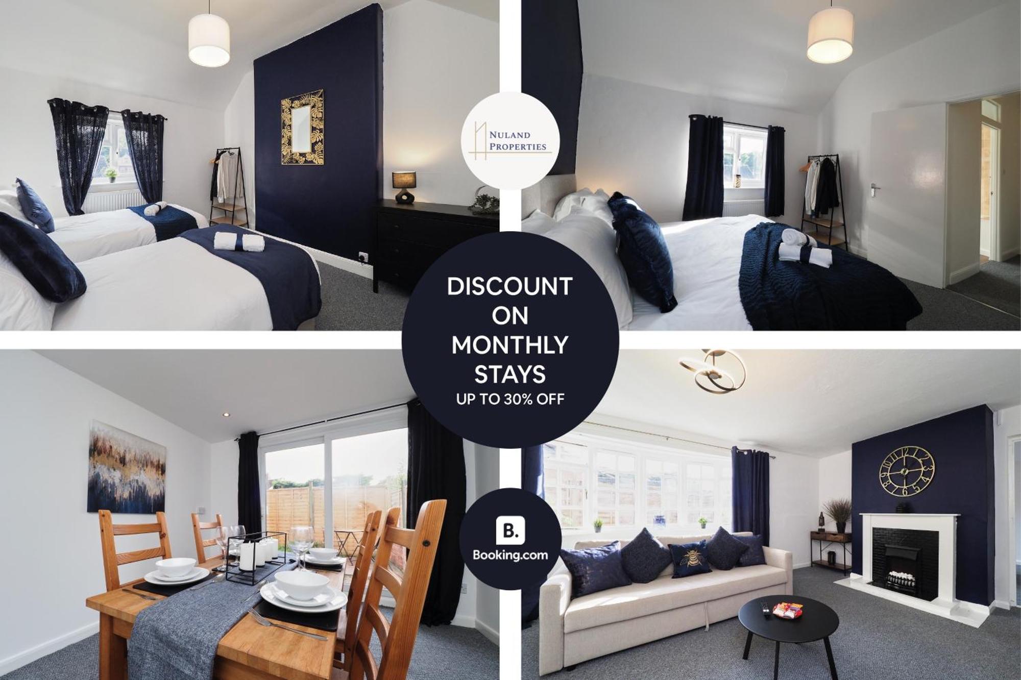 Home In Wellesbourne - Contractors - Families - Reduced Rates Ngoại thất bức ảnh